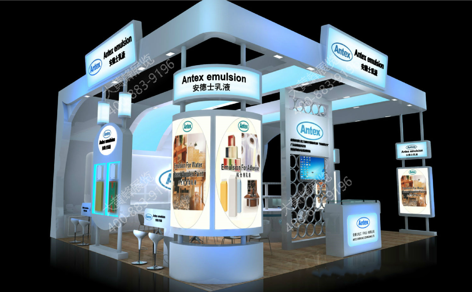 展会展台设计搭建服务_「大黄蜂展览」