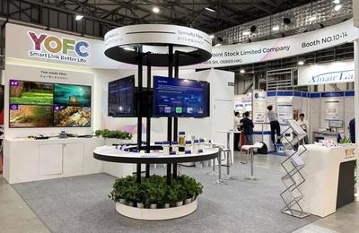 长飞公司精彩亮相日本FOE展