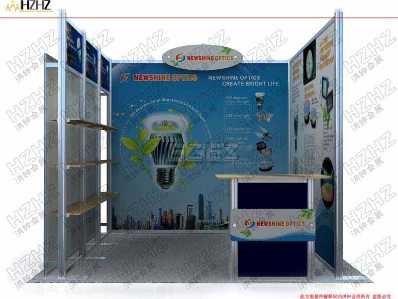 洪钟会展服务灯光展架照明产品展具